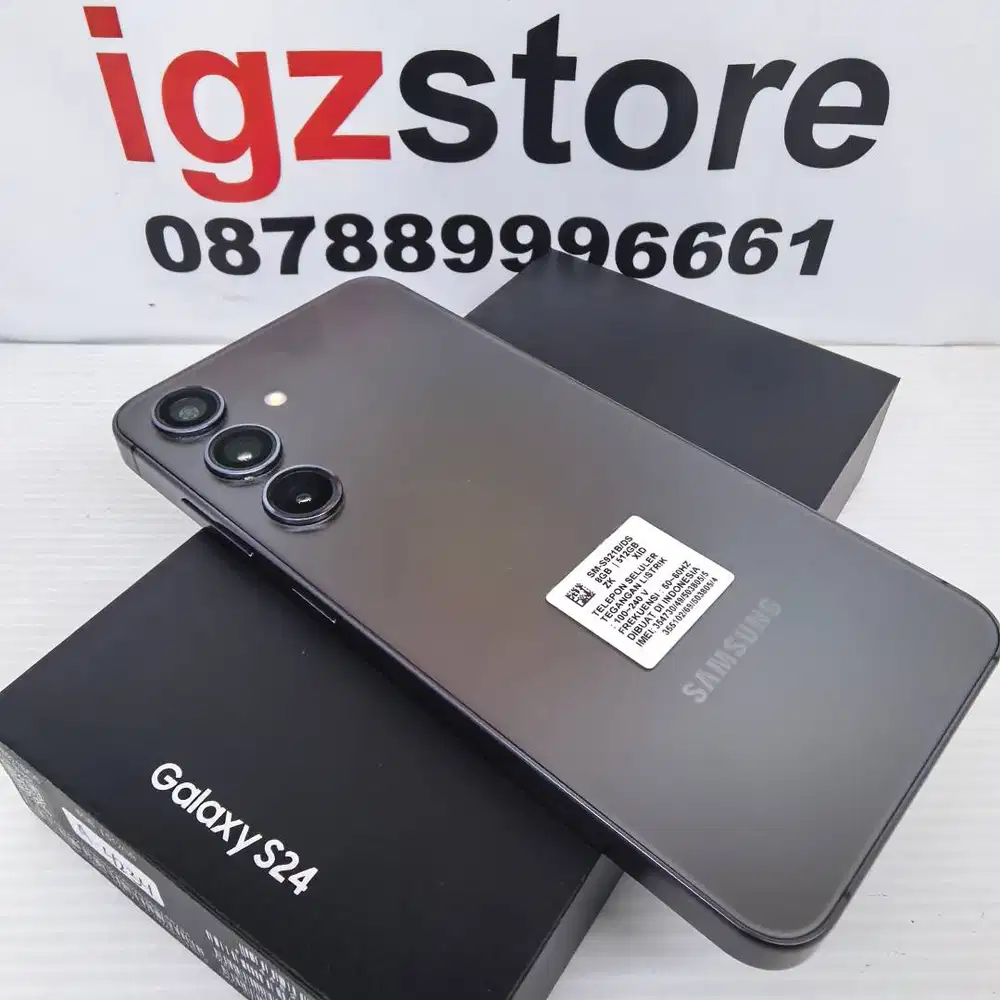 SIAP COD : Samsung S24 Onyx Black 8/512 (B) FUNGSI NORMAL NOMINUS