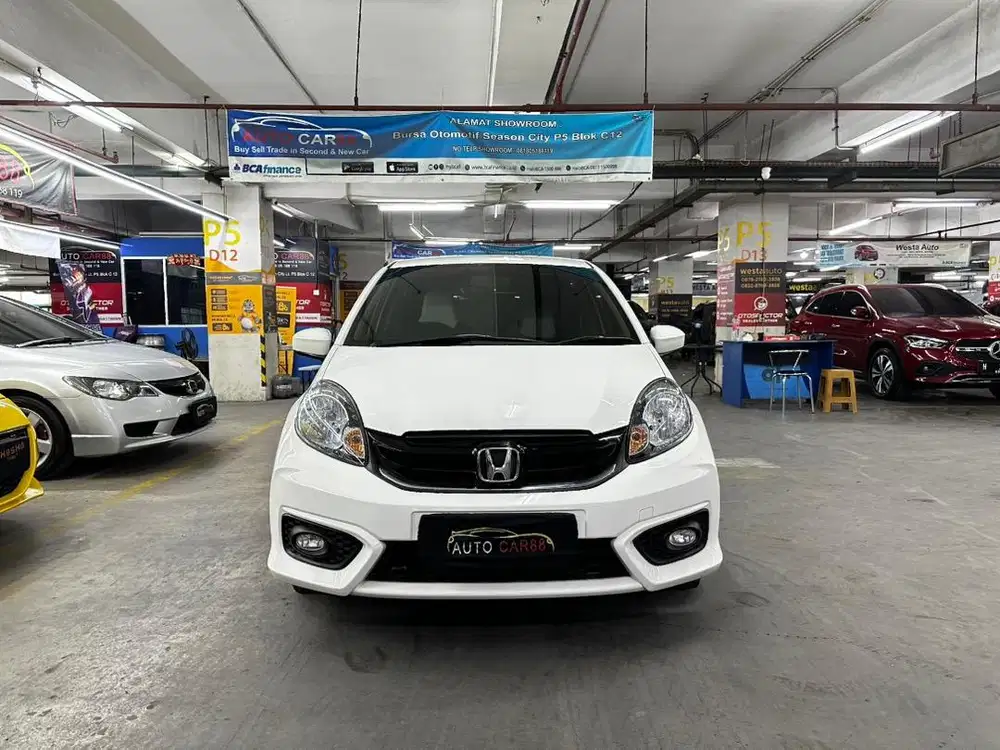 [LowKm 30rb] Honda Brio E Cvt 2017 at satya 2018 matic 2019