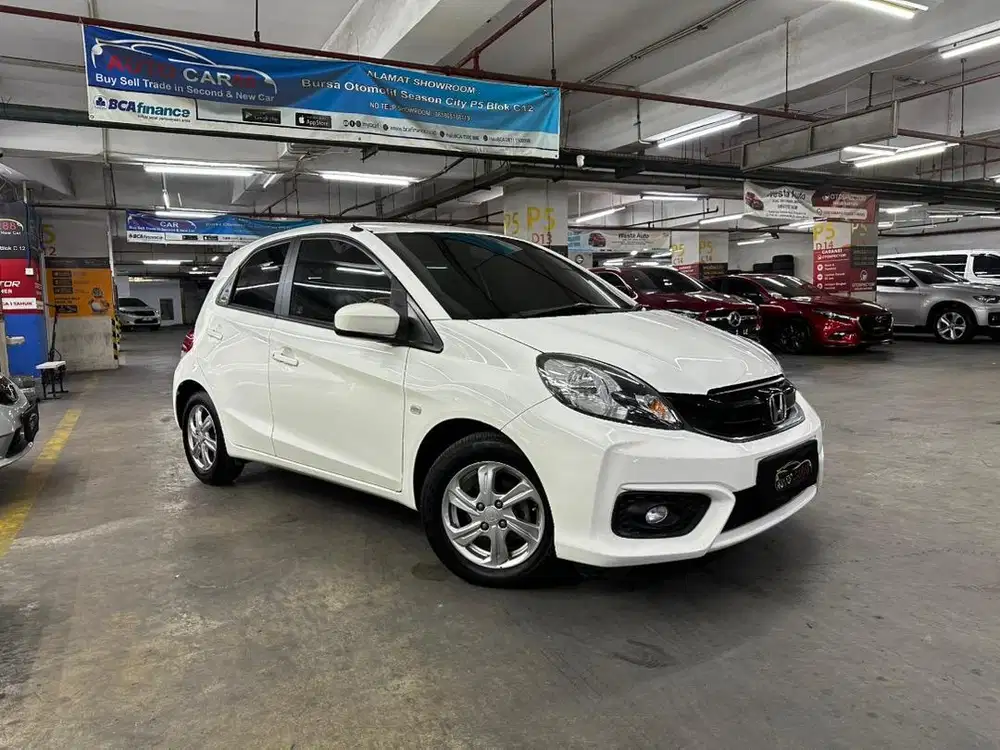 [LowKm 30rb] Honda Brio E Cvt 2017 at satya 2018 matic 2019
