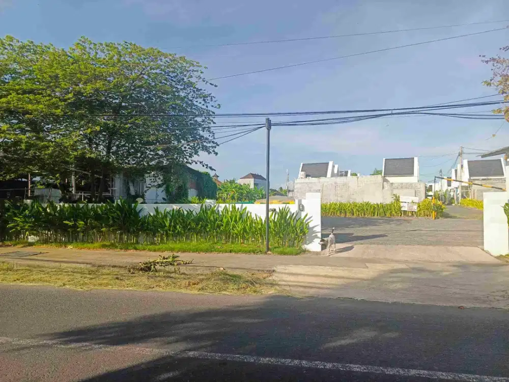 jl utama gunung Salak kerobokan!! 5 are tanah di sewakan