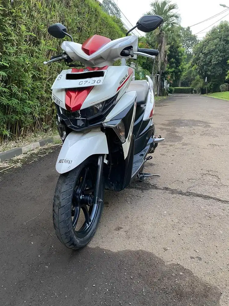 Yamaha Soul GT 125 Tahun 2015 Blue Core Mulus Pajak Hidup