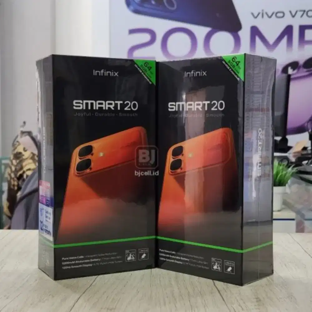 INFINIX SMART 20 NEW, CICILAN TANPA DP FREE 2X ANGSURAN