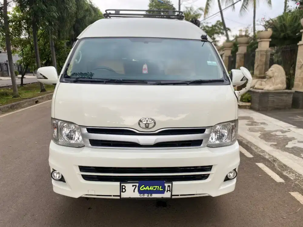 Hiace 2.5 Commuter Solar Manual 2012 Putih Terawat