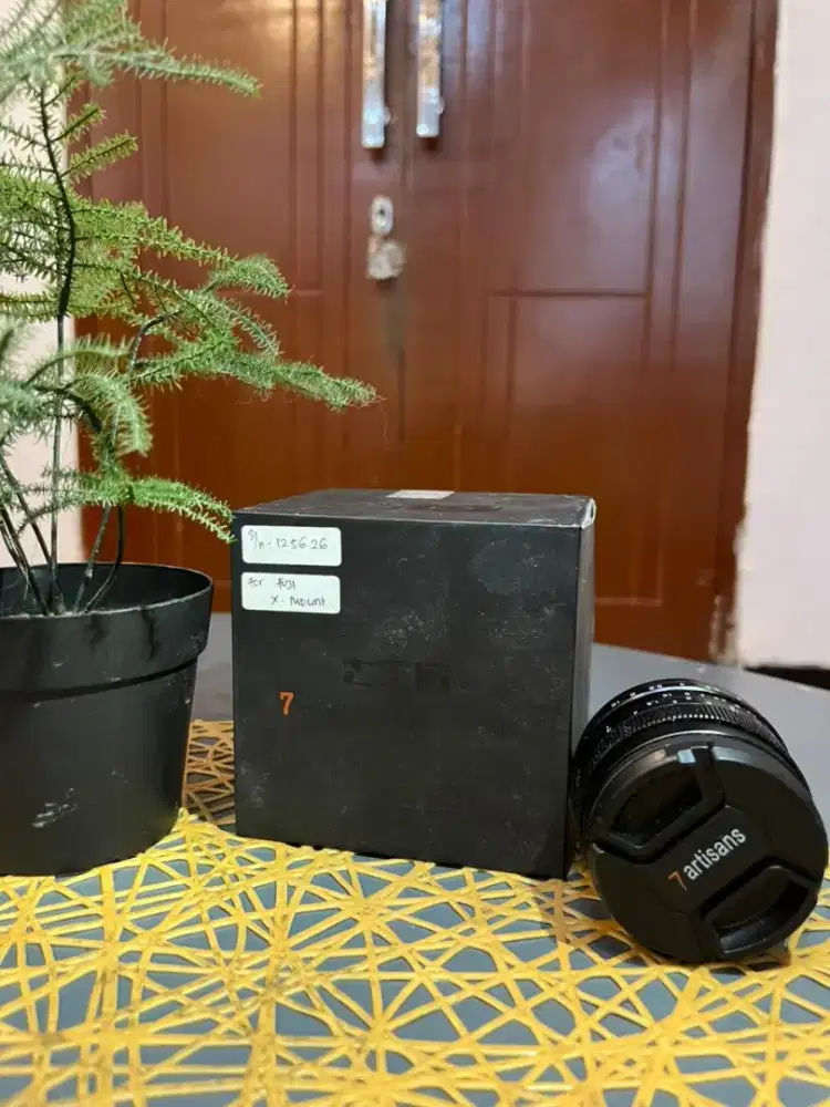 Jual lensa manual 7artisan 50 mmf1.8 mirrorless fujifilm