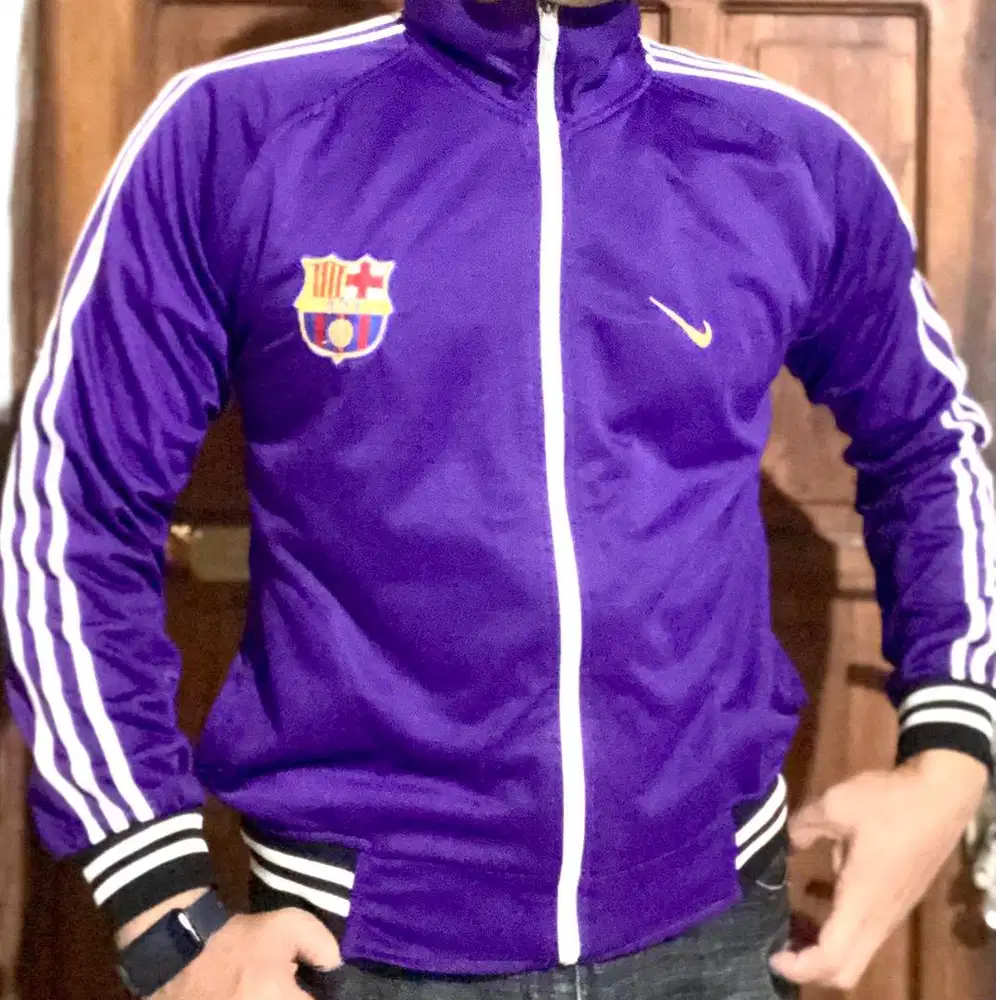 [ PRELOVED ] Tracktop Unisex || Jaket Unisex || BARCELONA