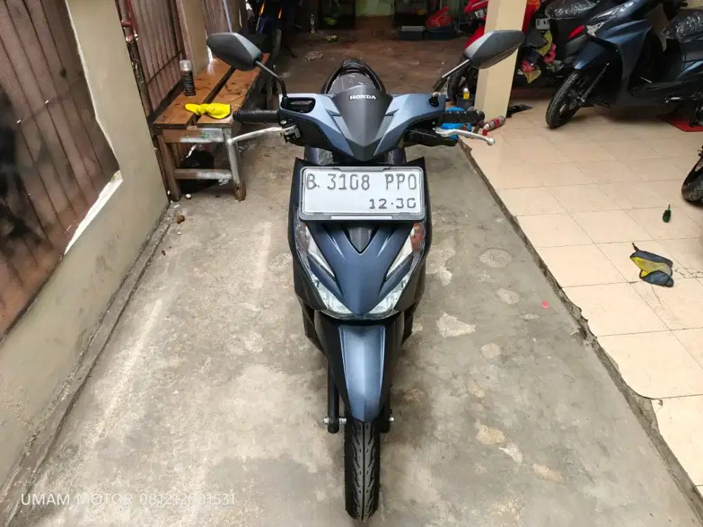 BLN 12 HONDA BEAT DELUXE 2025 KM 5K BS TT 2024 DI CILEDUG HRGA PAS ORI