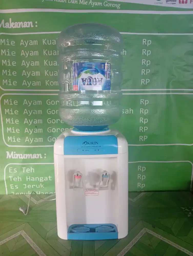 Dispenser Hot Normal Merk Kirin Bonus Aqua Galon