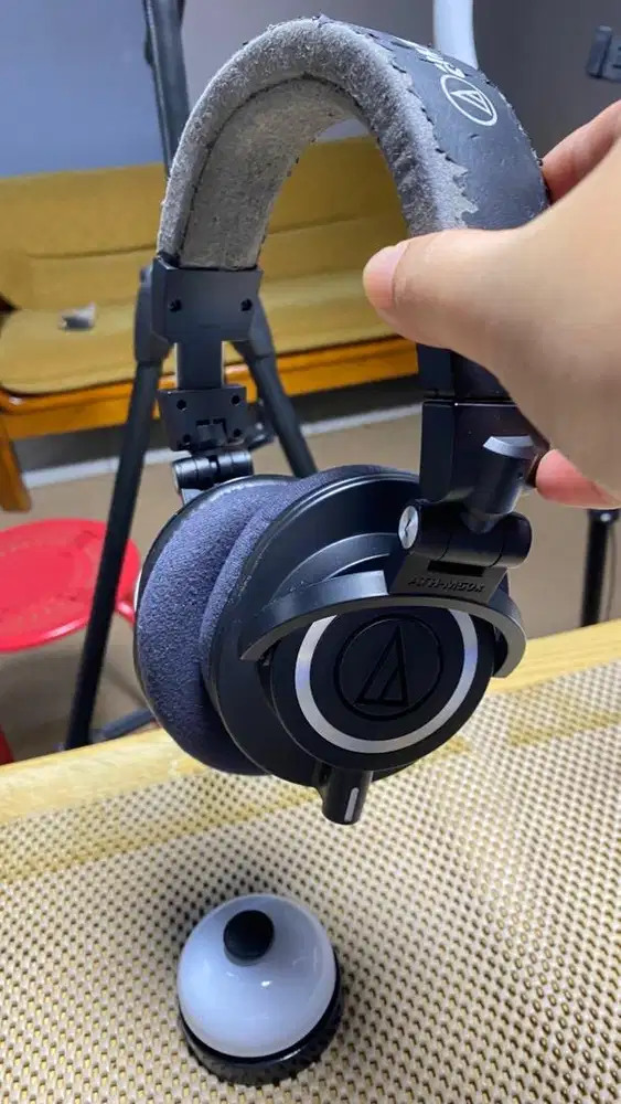 Headphone audio technica AT M50X