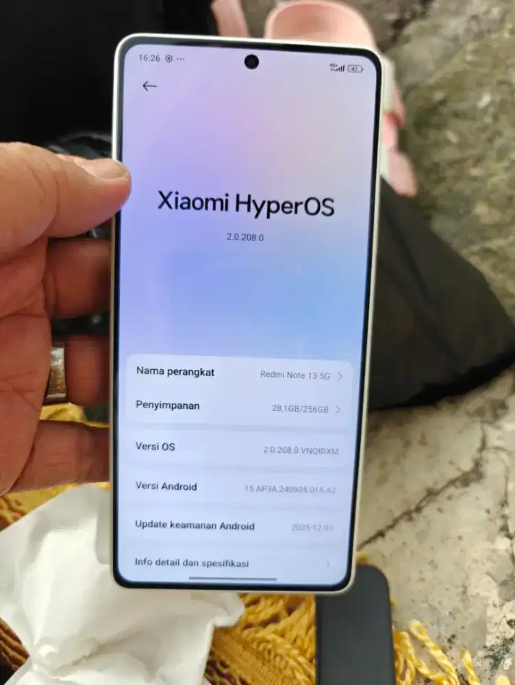 redmi note 13 5G ram 8/256