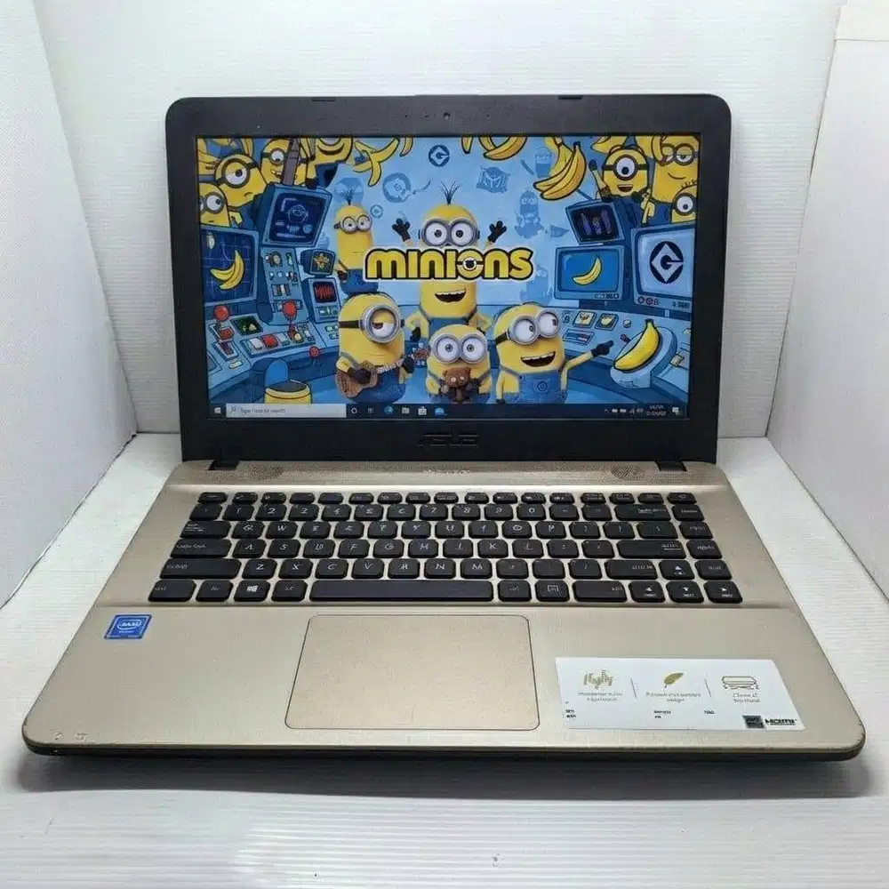 LAPTOP MURMER SSD ASUS VIVOBOOK X441 4/128 SSD 14 INCH N4000 NO MINUS