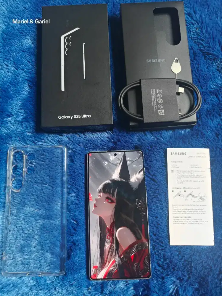 Samsung Galaxy S25 Ultra 12 512gb Ex Resmi SEIN Titanium Silver white
