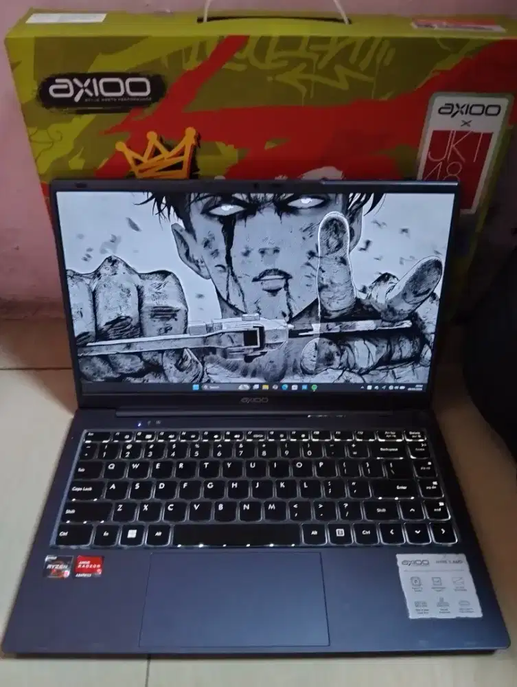 Axioo Hype 5 amd X3 Fullset