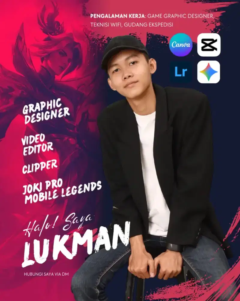 CARI KERJA GRAPHIC DESIGN / CONTENT / VIDEO EDITOR