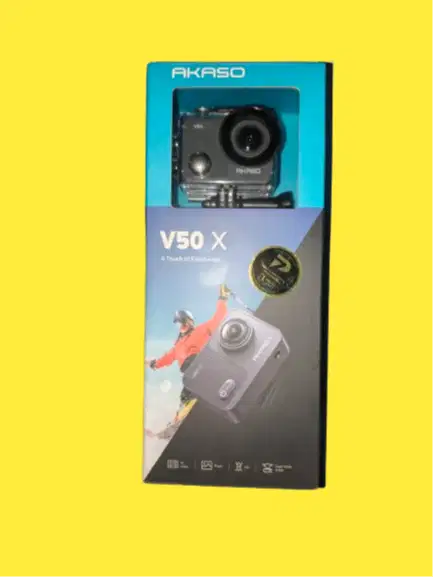 Kamera Aksi Akaso V50X New Version, Bekas pakai, Fullset, Kondisi 95%