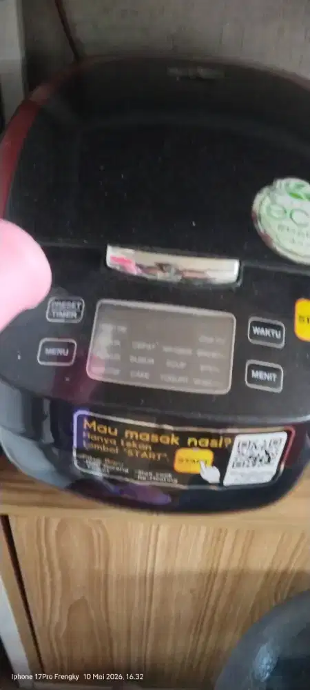 Jual cepat rice cooker
