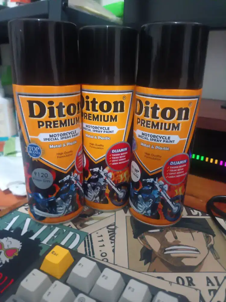 Diton Cat Motor Pearl White Dapat 3 Kaleng