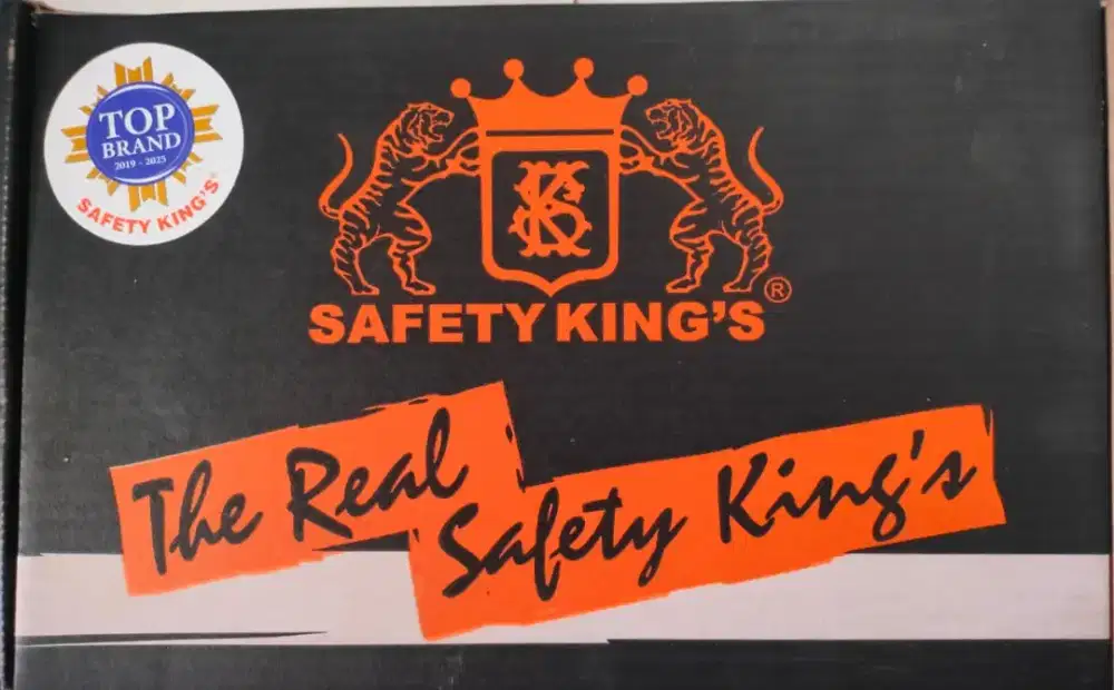 sepatu safety kondisi mulus