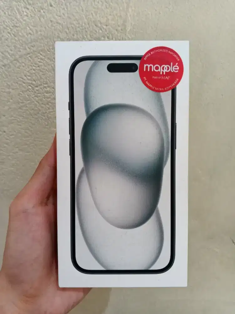 IPHONE 15 128GB BLACK GARANSI RESMI