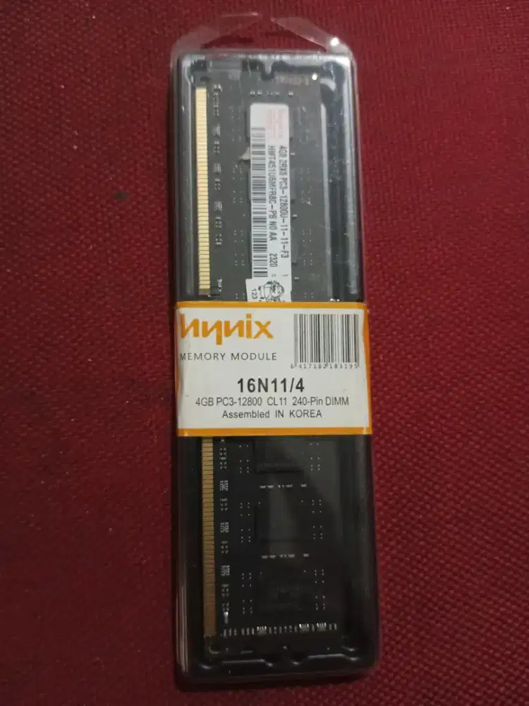 RAM Hynix 4GB DDR3 PC-12800