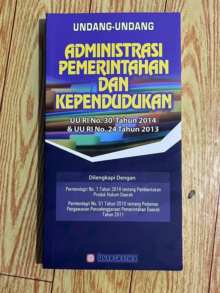 UU Administrasi Pemerintahan dan Kependudukan