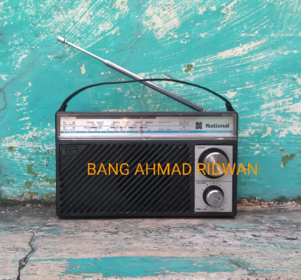 radio National transistor antik jadul kuno tua klasik MW AM SW