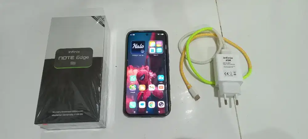 Infinix Note Edge 5G 8/256 Blue Gr. Resmi