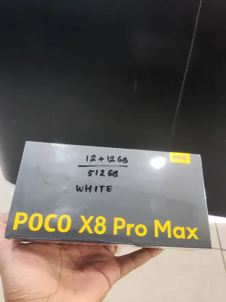 POCO X8 PRO MAX 12/512GB WHITE (BARU)