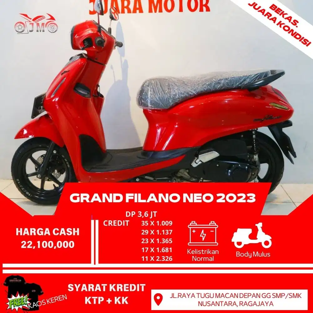 YAMAHA GRAND FILANO SURAT LENGKAP BISA TUKAR TAMBAH HARGA CASH TERMURH