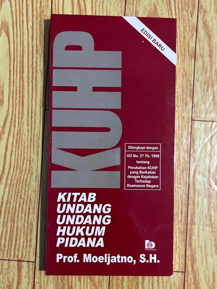 KUHP - Prof. Moeljatno
