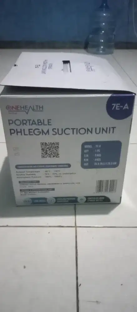 Di jual alkes pompa penyedot Lendir/dahak portable
