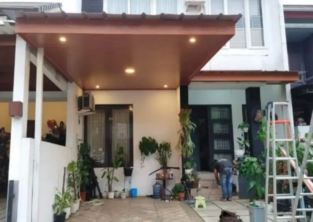 Kanopi plafon PVC rumah minimalis @101