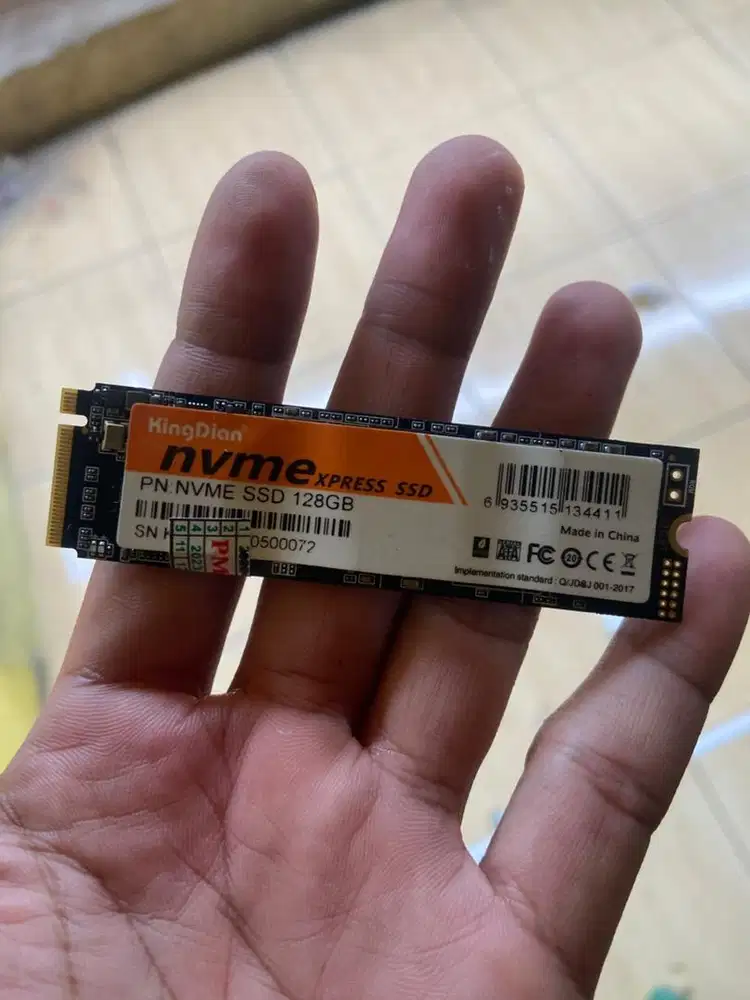 SSD NVME m.2 Merk King Dian