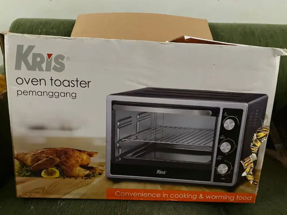 Kris Oven Toaster (Pemanggang) 21L Black