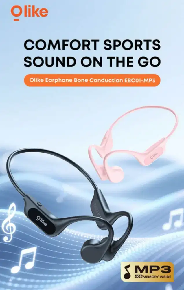 Earphone Bone conduction OLIKE EBC01 MP3