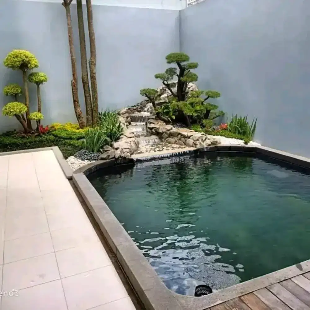 Kolam Ikan Koi Minimalis