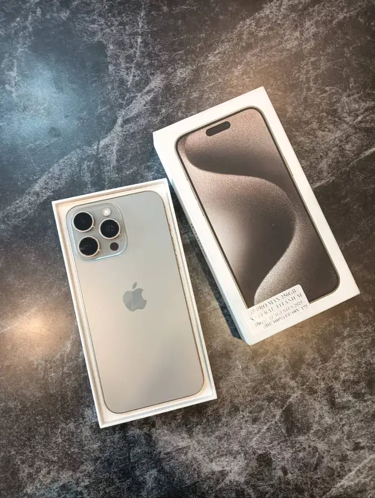 Iphone 15 Pro max 256gb ibox mulus
