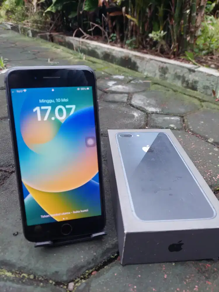 Iphone 8plus 64gb inter allop semua kartu