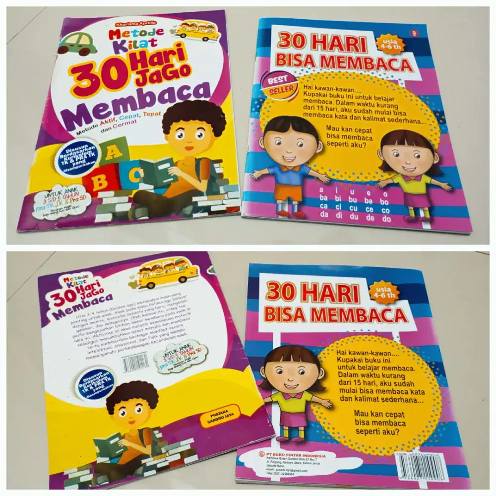 Buku Second Belajar Membaca