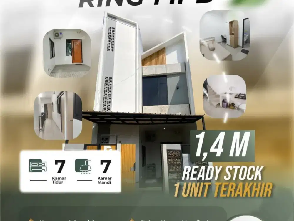 Rukos Ready 7 Kamar Dekat Kampus IPB Dramaga Bogor