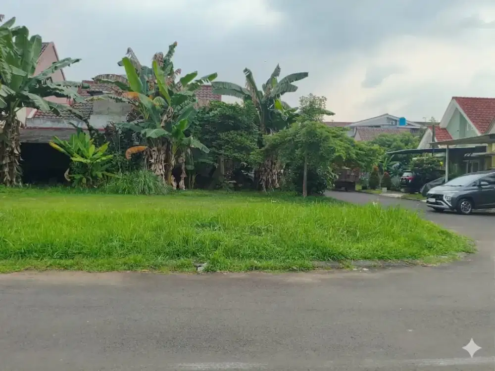 Jual kavling murah posisi hoek di sutera delima alam sutera