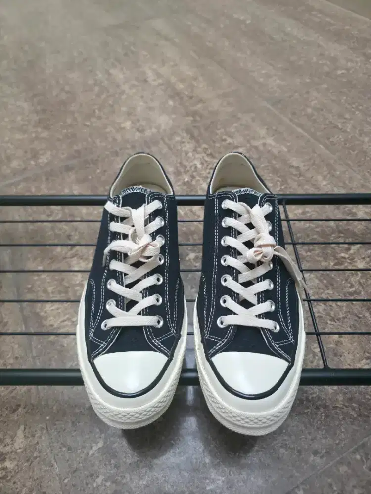 Converse Chuck Taylor Edition 70 Black Exclusive Hitam Susu