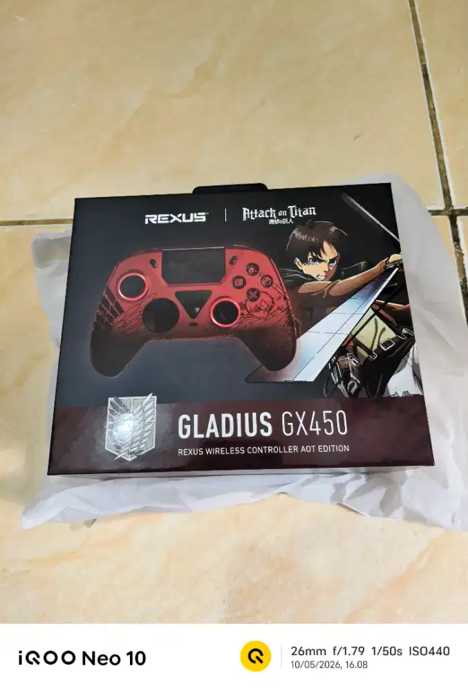 Gamepad Rexus Gladius GX450 Wireless BT • Special TITAN • BNIB SEGEL