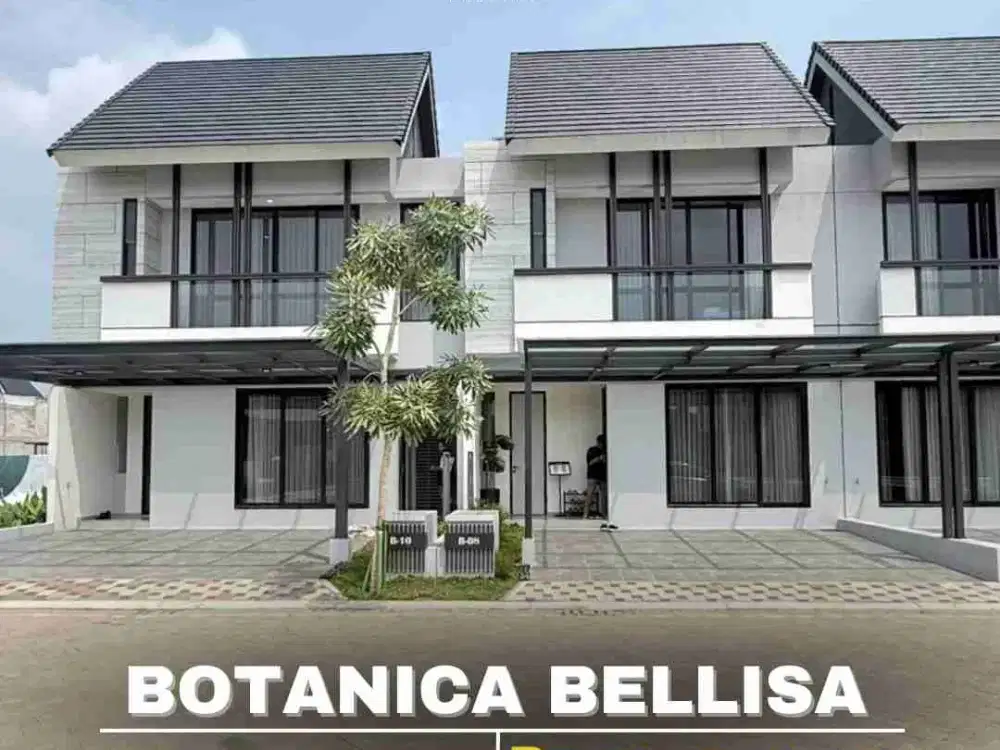 Rumah Baru Dekat Pintu Toll Parigi di Botanica Bellisa Bintaro.