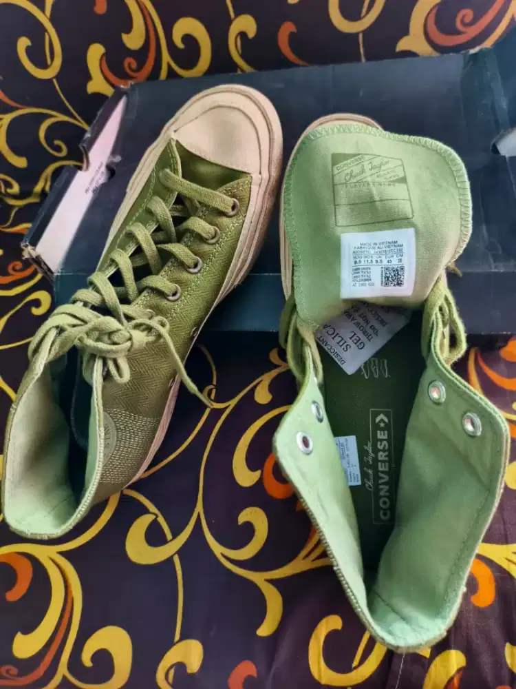 SEPATU CONVERSE CHUCK JAYLOR ALLSTAR GREEN BNOB ORIGINAL BISA TT HP