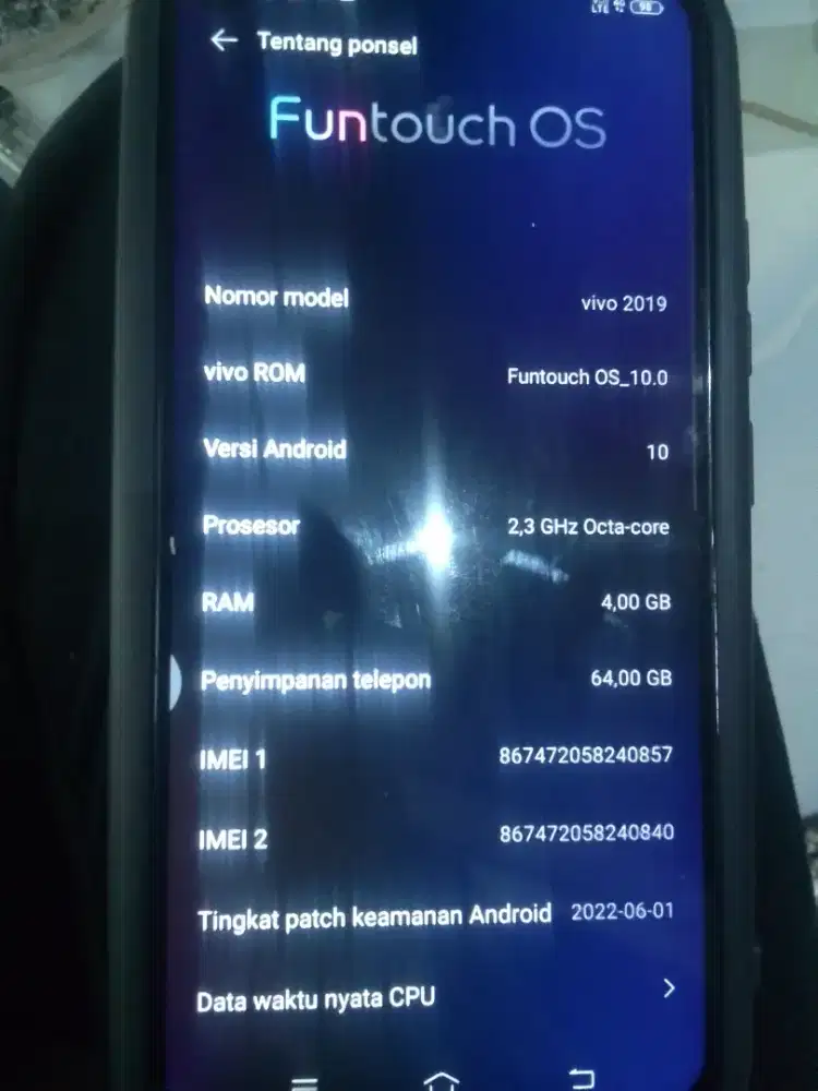 Handphone vivo 2019