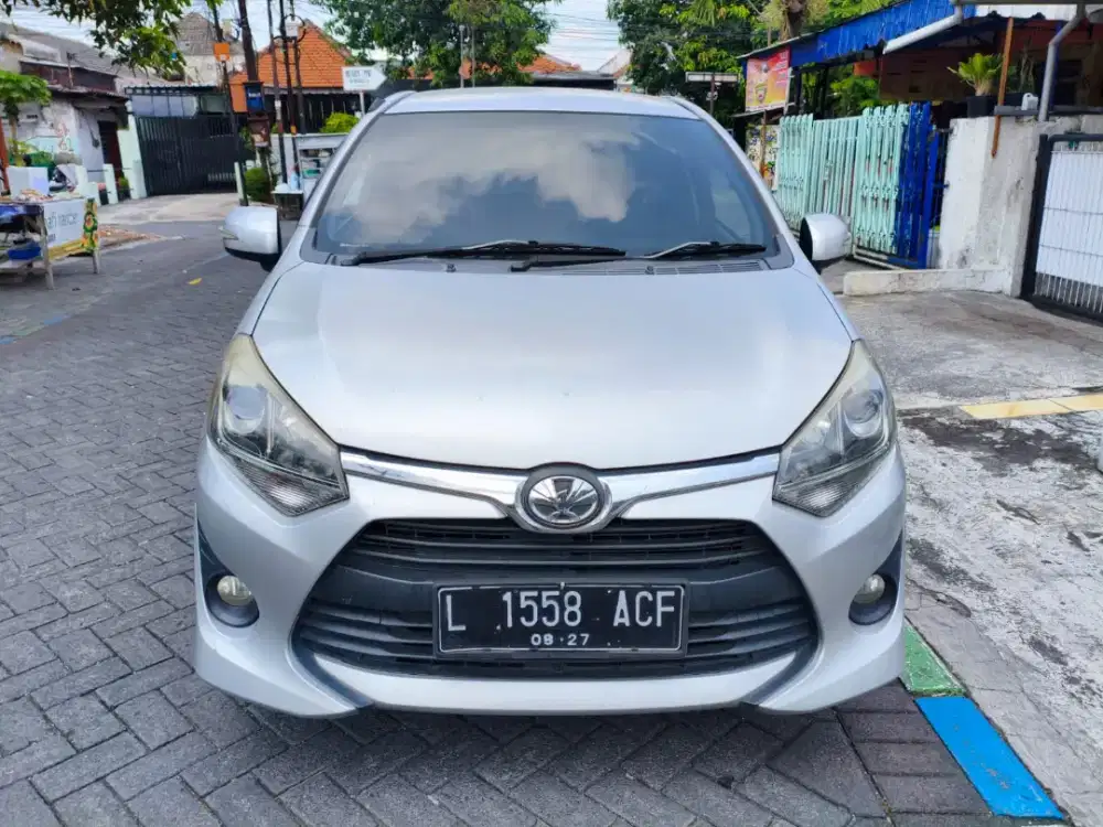 TOYOTA NEW AGYA 1.2 G A/T 2017 SILVER