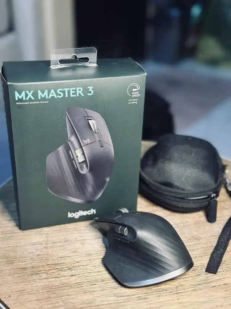 Mouse Logitech MX Master 3 Fullset Mulus – Siap Pakai, No Kendala