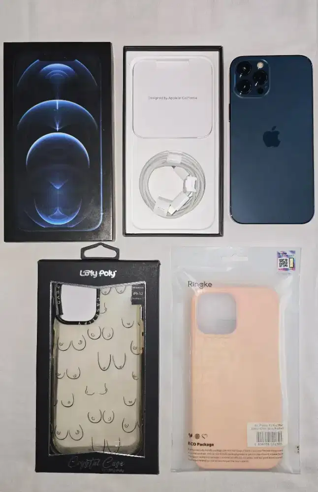 Iphone 12 promax ex ibox fullset murah