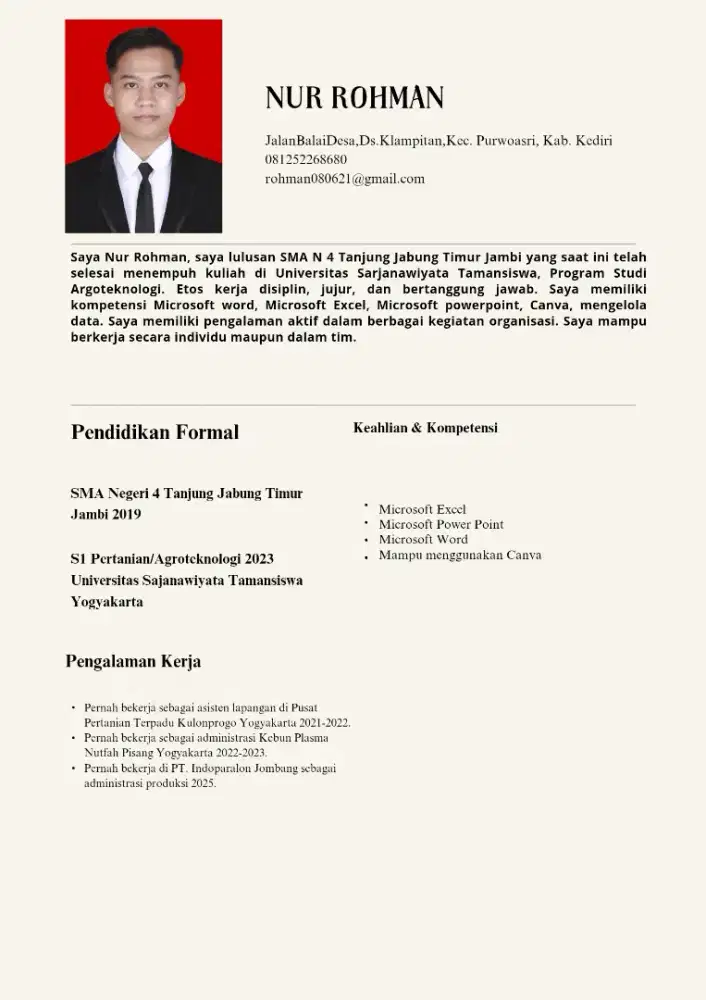 Cari Lowongan Pekerjaan