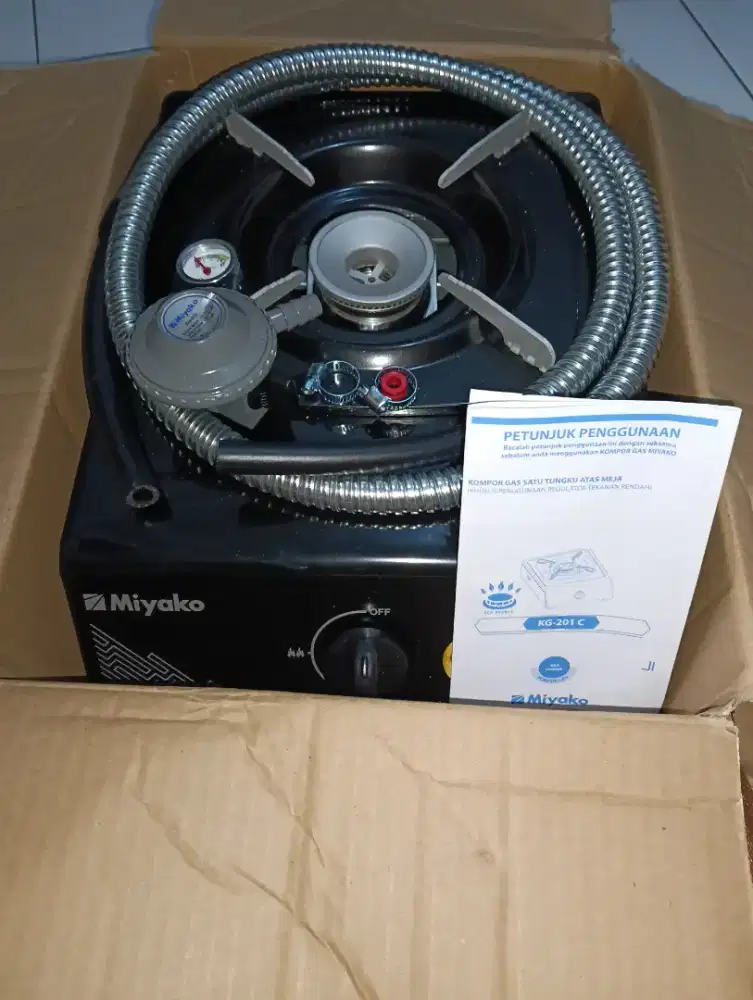 KOMPOR GAS MIYAKO 1 TANGKI+ REGULATOR